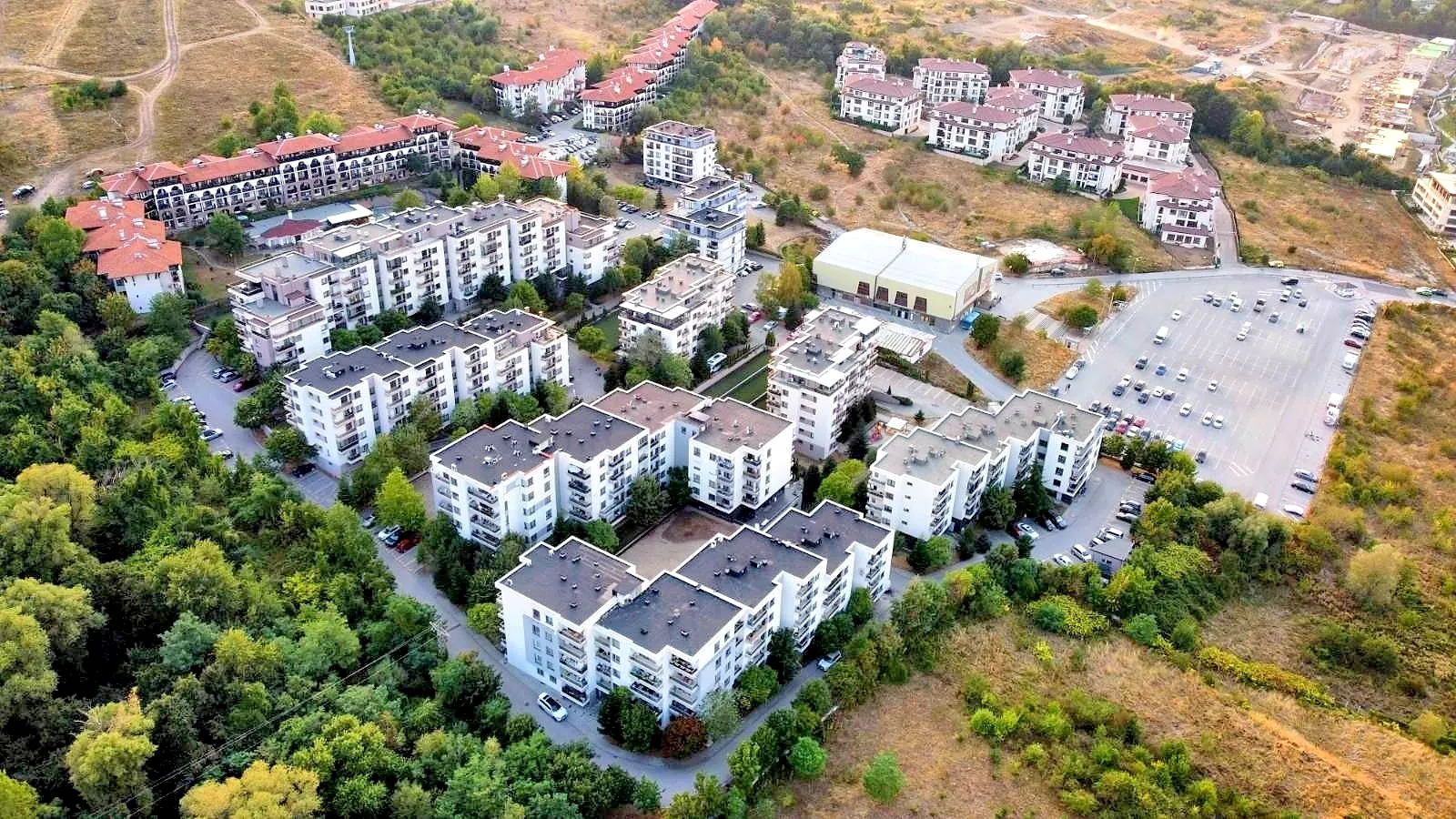 Блоковете на Витоша Парк отгоре